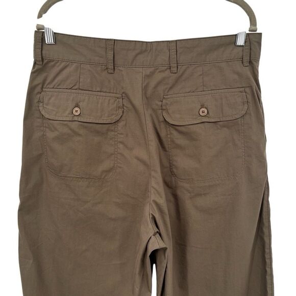 ZARA Origins Brown Utility Cargo Pants High Waist Relaxed Fit Women Size 32 NWT - Picture 6 of 11